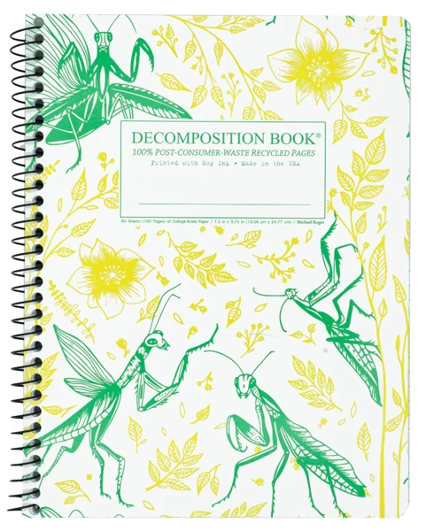 Praying Mantises Decomposition Book